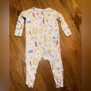 Playful Breakfast Print Kids Pajama Set